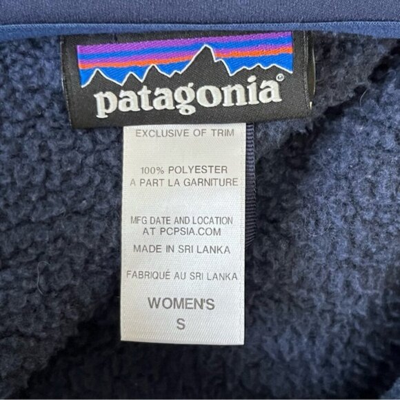 Patagonia Women’s Better Sweater Icelandic Coat Size S - Picture 7 of 10